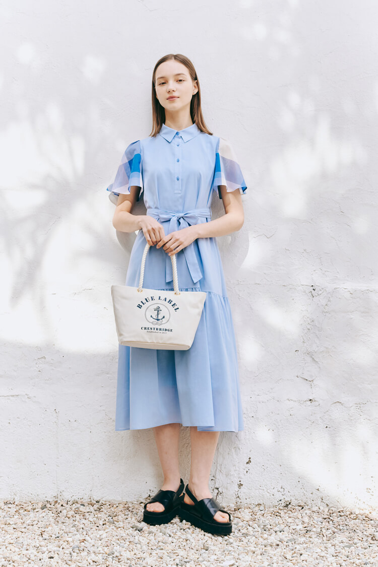 PICK UP】10th ANNIVERSARY ITEMS -TIERED DRESS-|BLUE LABEL PICK UP】10th ANNIVERSARY ITEMS -TIERED DRESS-|BLUE LABEL