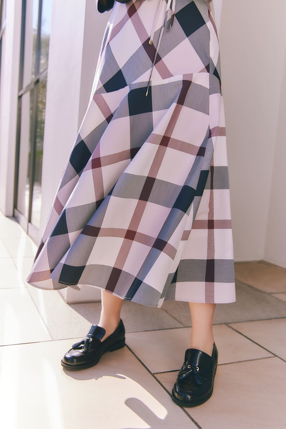 極美品❗️BLUE LABEL CRESTBRIDGE キュロットスカート　ピンク ブルーレーベルクレストブリッジ BLUE LABEL CRESTBRIDGE 【原宿・WEB