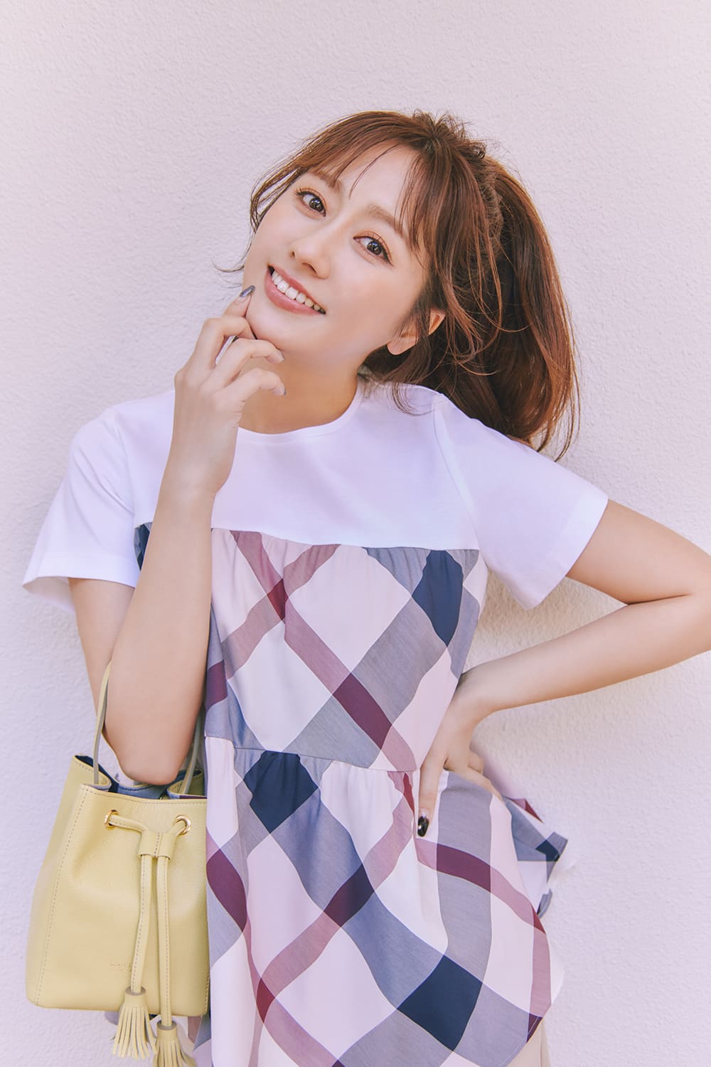 BRIT PINK CHECK｜BLUE LABEL CRESTBRIDGE(ブルーレーベル・クレスト