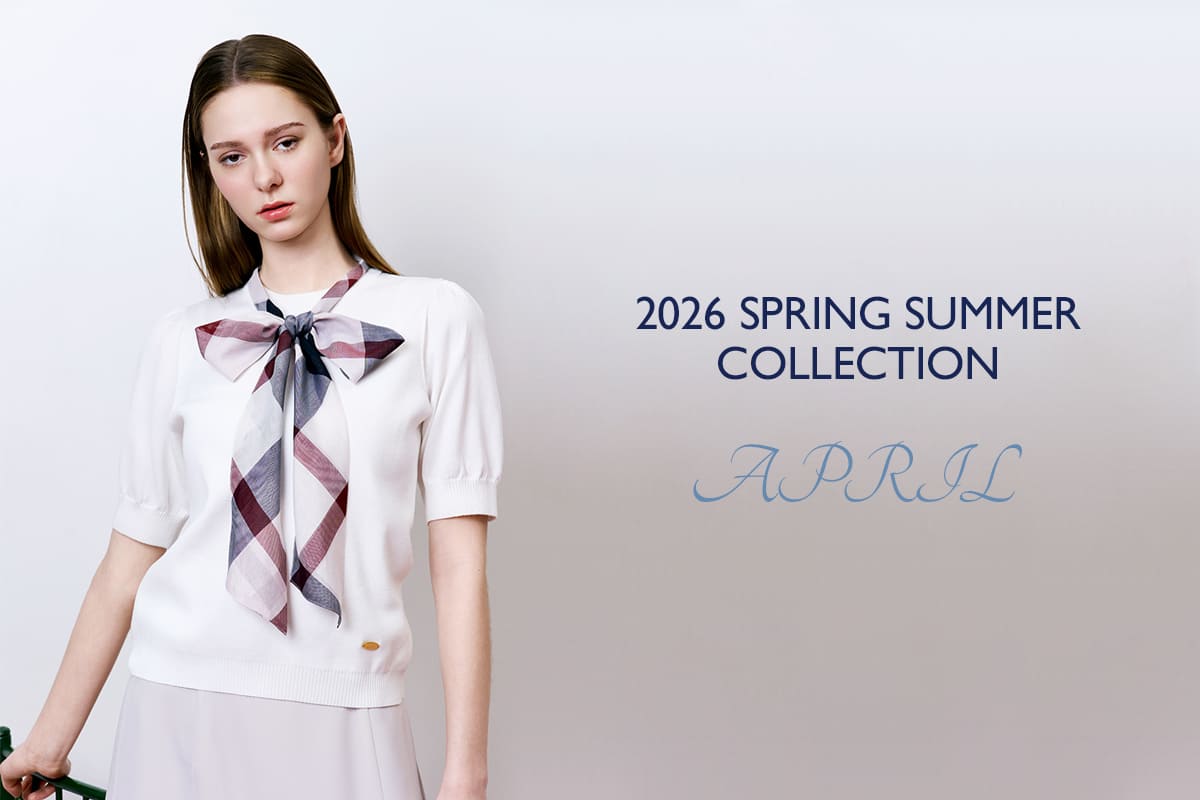 2026 SPRING SUMMER COLLECTION APRIL｜BLUE LABEL CRESTBRIDGE(ブルー