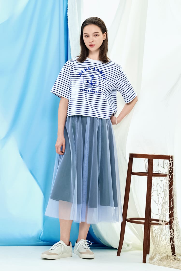 未使用　ブルーレーベルクレストブリッジ ストレッチプルーフクロスブルゾン　38 ブルーレーベルクレストブリッジ BLUE LABEL CRESTBRIDGE ストレッチ