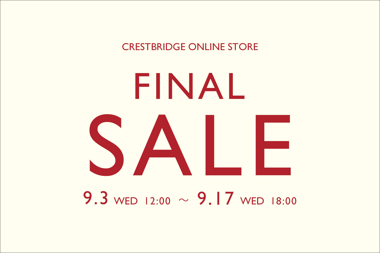 FINAL SALE
