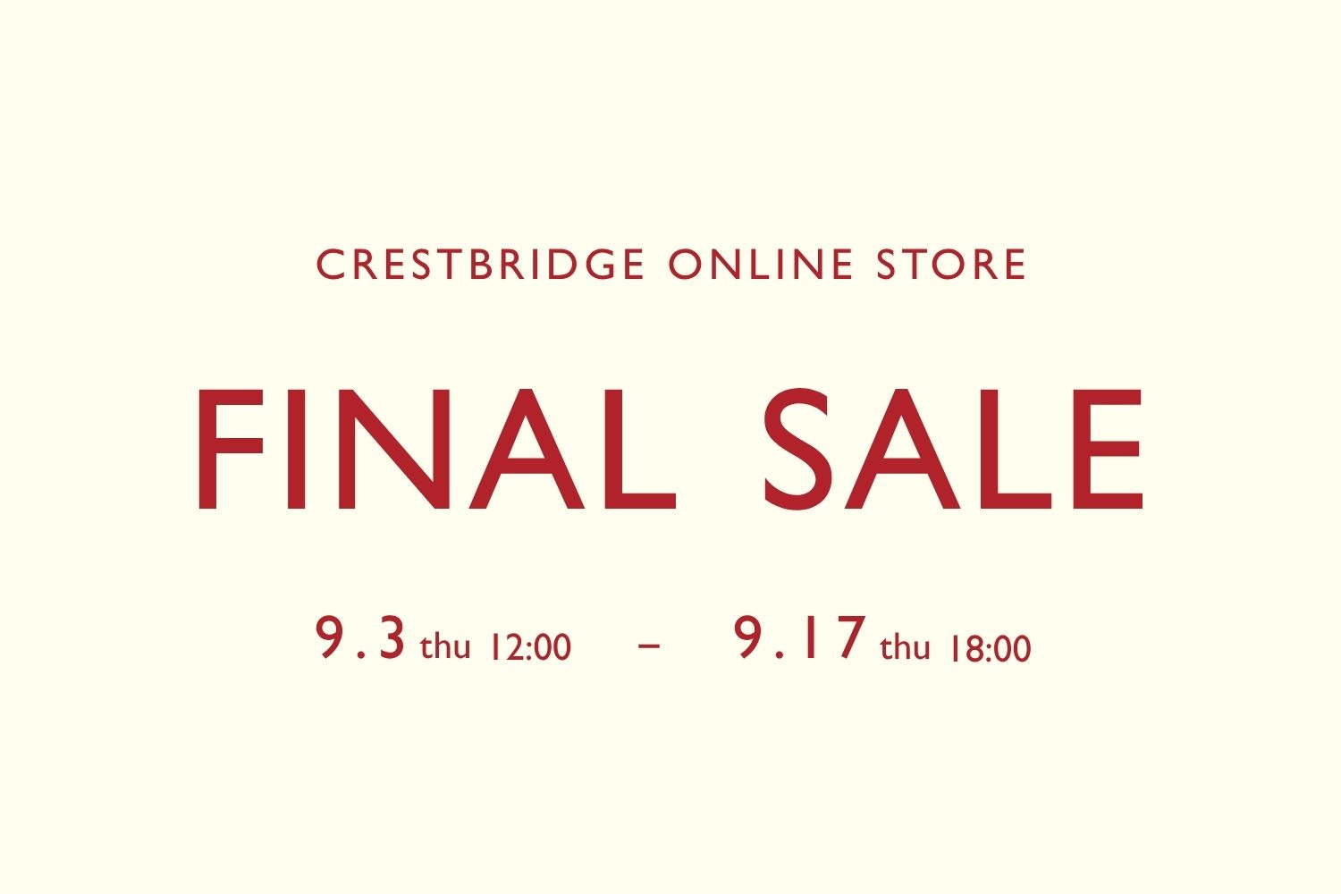 FINAL SALE